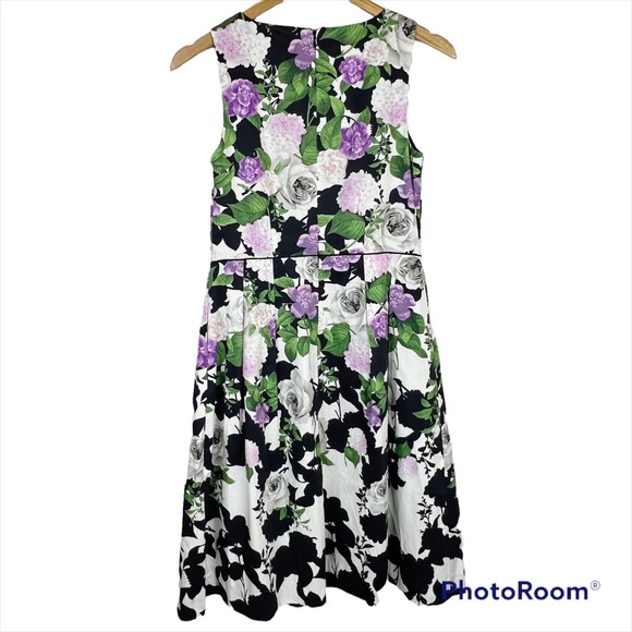 NWOT Talbots Petite Oprah Magazine Collection Hydrangea Printed Shift Dress - Picture 6 of 11